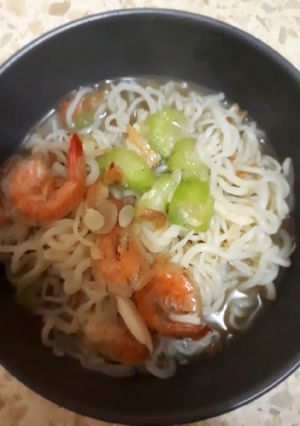 Foto resep Mie Shirataki Oyong with Udang