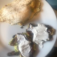 A picture of Zucchini pancakes.