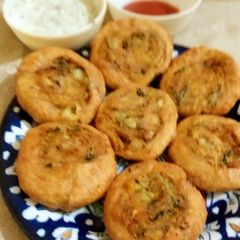 A picture of Potato pinwheel.