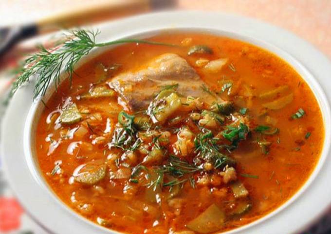 Рассольник из перловой крупы!🍲