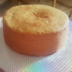 A picture of Plain vanilla cake.