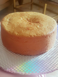 A picture of Plain vanilla cake.