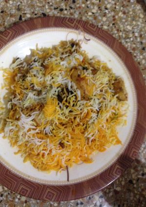 A picture of Bombay biryani.