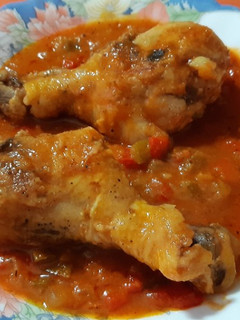 Foto principal de Muslos de pollo en salsa a la mostaza