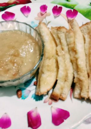A picture of Homemade peanut butter tasty healthy peanut butter bread.