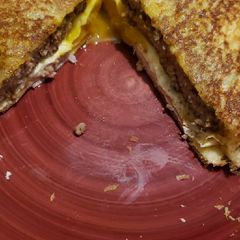 A picture of Breakfast Burger Melt.