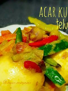 Foto resep Telur Masak Acar Kuning