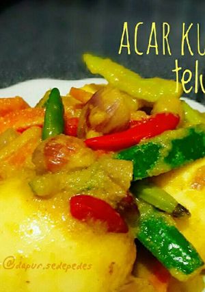 Foto resep Telur Masak Acar Kuning