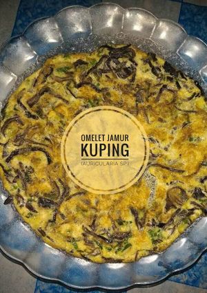 Foto resep Omelet Jamur Kuping