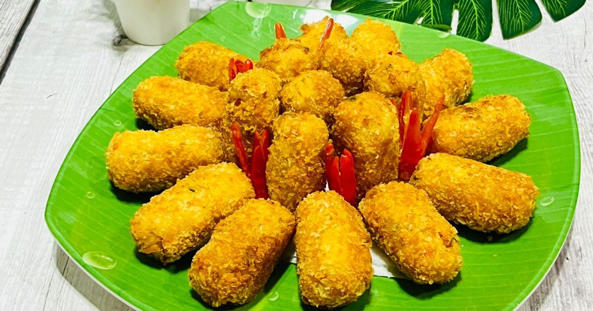 490. KROKET AYAM Tanpa Terigu