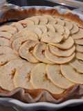 Tarte pomme cranberries
