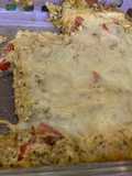 Creamy Pesto Chicken Lasagna