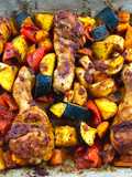 Baked Chicken Drum with Potato and Vegetable | So simple and delicious!!!