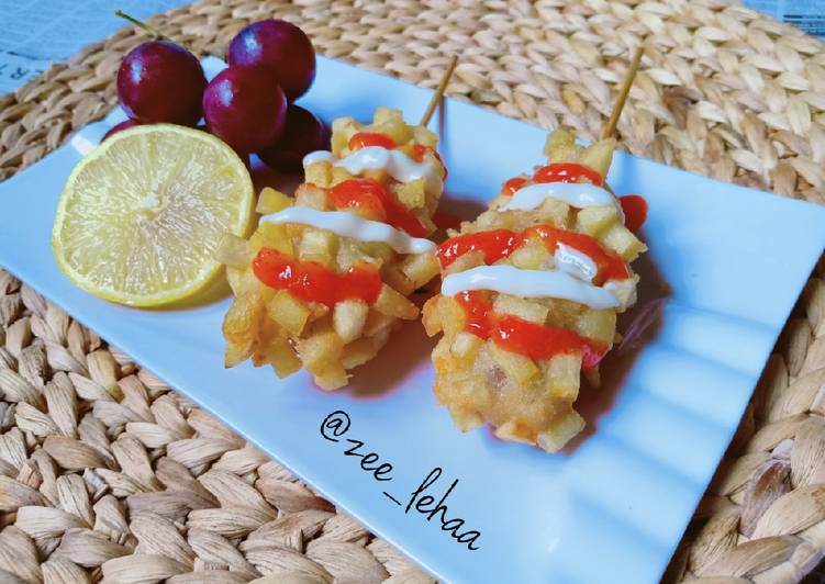 Resep Hotdog kentang (hotang) Anti Gagal