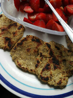 Una foto de Arepitas de avena y semillas de chía