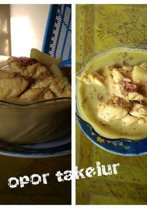 Foto resep Opor takelur