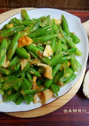 Foto resep Tumis Buncis Telur Asin