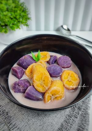 Foto resep Kolak Ubi Ungu Pisang Raja