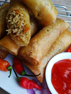 Foto resep Lumpia bihun sayur