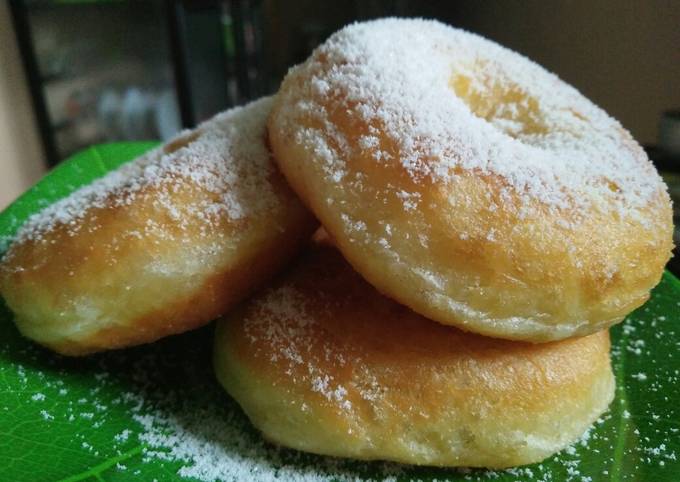 Donat Kentang Empuk Lembut Crunchy (Takaran Simple/ Gelas)