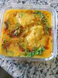 Pyaaz ke pakodi ki kadhi