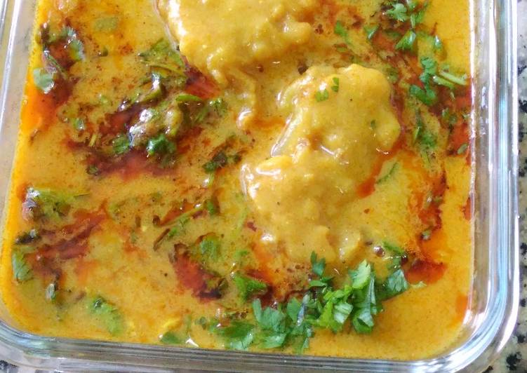 Easiest Way to Spring Delicious Pyaaz ke pakodi ki kadhi