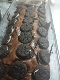 Una foto de Brownie de oreo