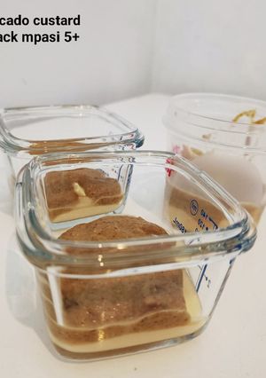 Foto resep Alpukat custard (snack mpasi 6 bulan)