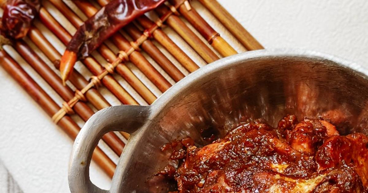 Resep Ayam Masak Habang Khas Banjar  Kalimantan Selatan Rasanya Maknyus