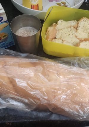 Una foto de Pan con Leche Condensada