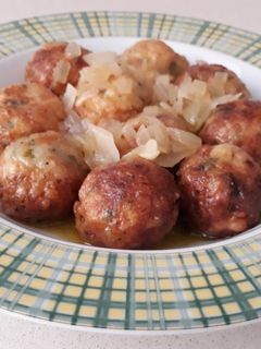 Una foto de Albóndigas de bacalao