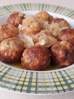 Una foto de Albóndigas de bacalao