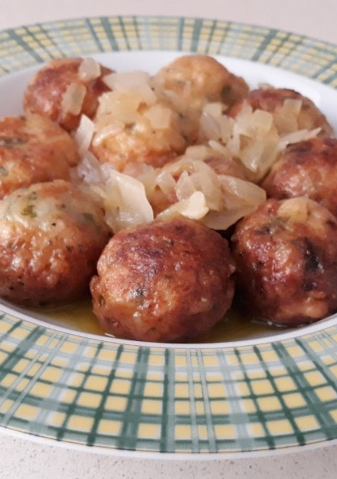 Una foto de Albóndigas de bacalao