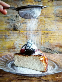 Una foto de Tarta de Queso de la Viña