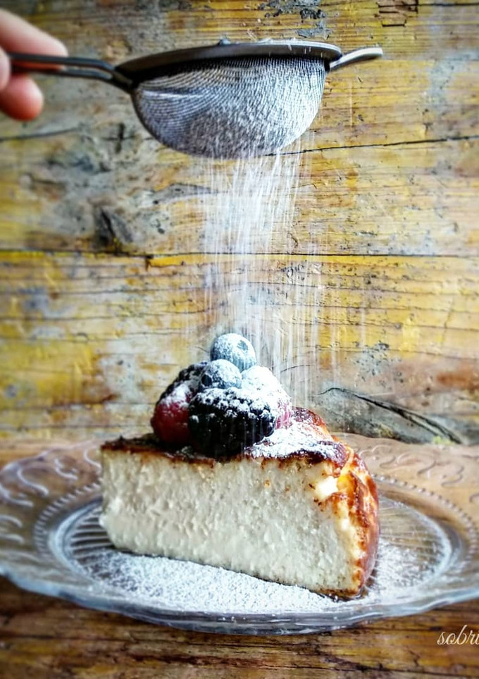 Una foto de Tarta de Queso de la Viña