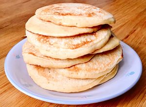 Hình của món 💚 Bánh Pancake Cốt Dừa.