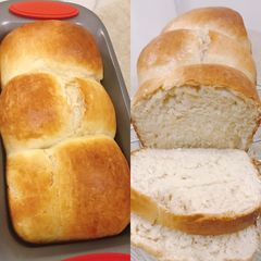 A picture of Japanese Hokkaido milk bread.