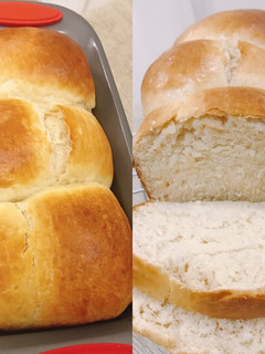 A picture of Japanese Hokkaido milk bread.