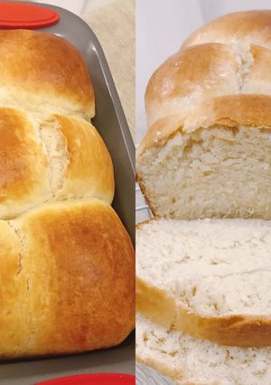 A picture of Japanese Hokkaido milk bread.