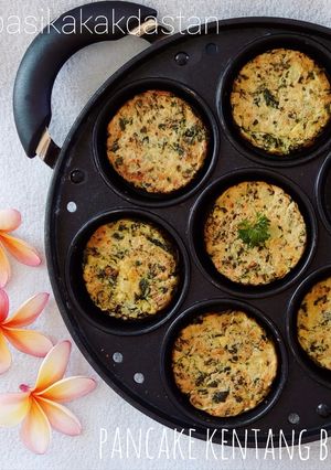 Foto resep Pancake Kentang Bayam - MPASI