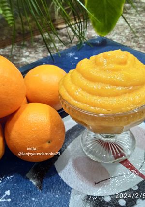 Une photo de Confiture d'orange🍊🍊🍊🍊🍊 et carotte 🥕🥕🥕🥕🥕