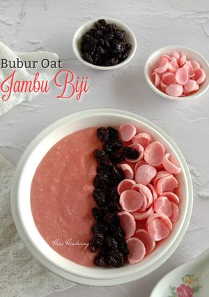 Foto resep Bubur Oat Jambu Biji