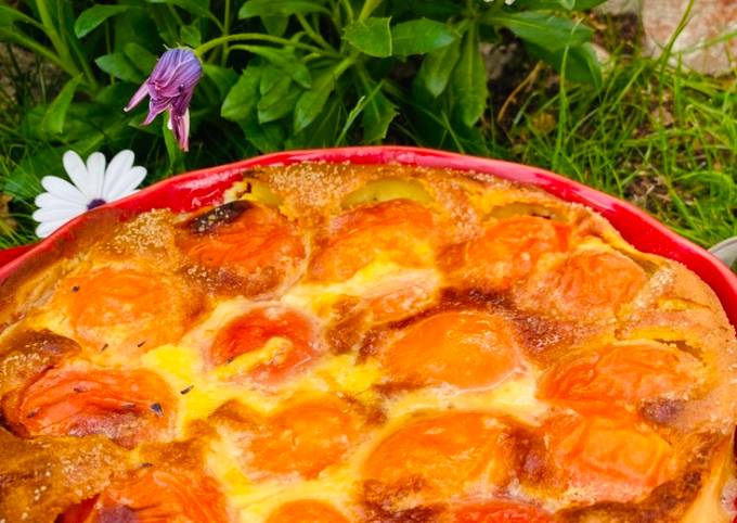 Recipe of 🍑Clafoutis aux abricots 🍑