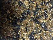 Una foto de paella arroz integral