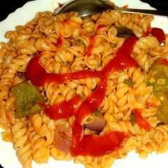 A picture of Vegetable Pasta.