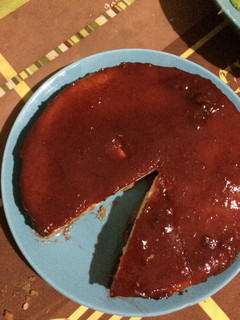 Una foto de Tarta de queso tradicional
