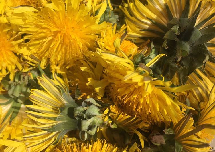 Step-by-Step Guide to Make Perfect Cute AF Dandelion syrup