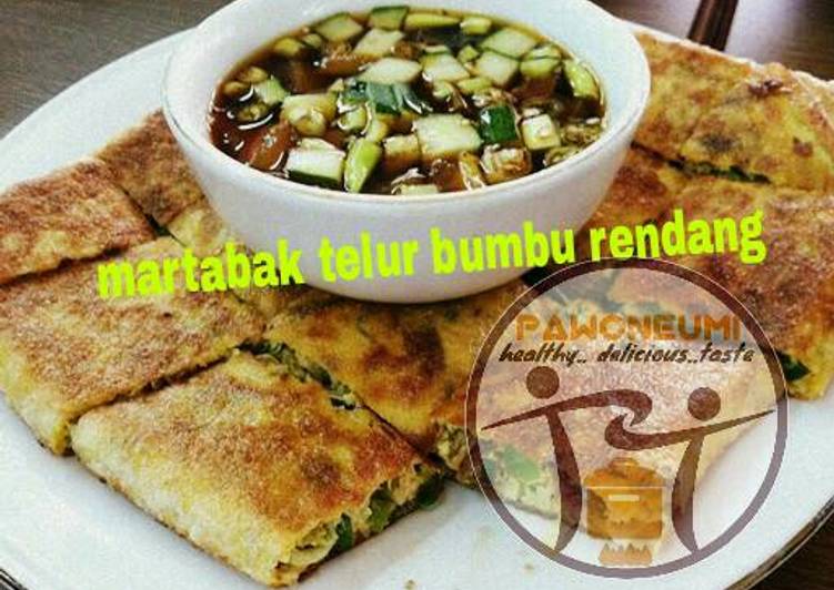 Martabak telur bumbu rendang