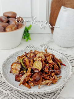 Foto resep Orek Kering Tempe Biji Durian