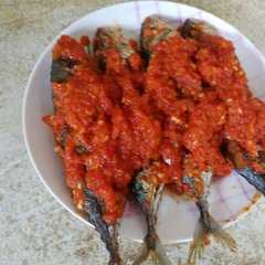 A picture of Rica Rica Ikan Kembung.